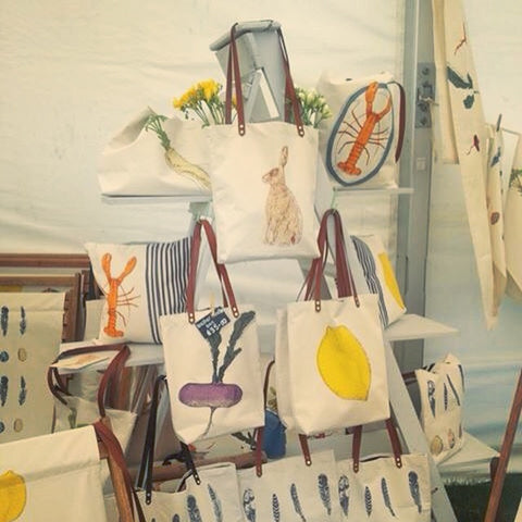 Lottie Day Screenprinted Textiles Royal Norfolk Show