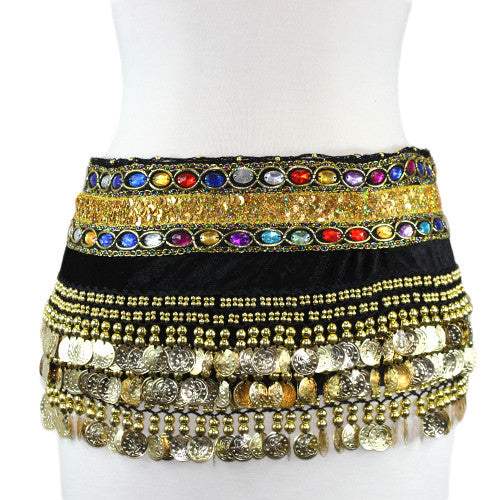 Wholesale silver belly dance belt And Dazzling Stage-Ready Apparel 