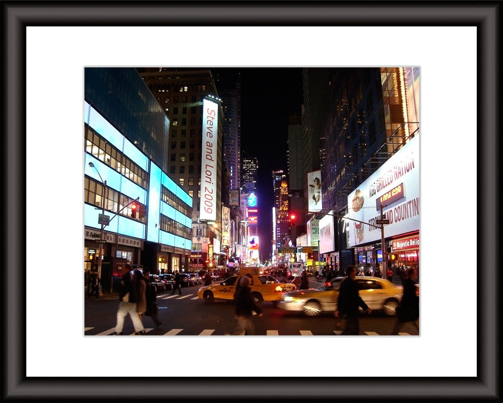 Personalized New York City Print | Your Names in the Picture