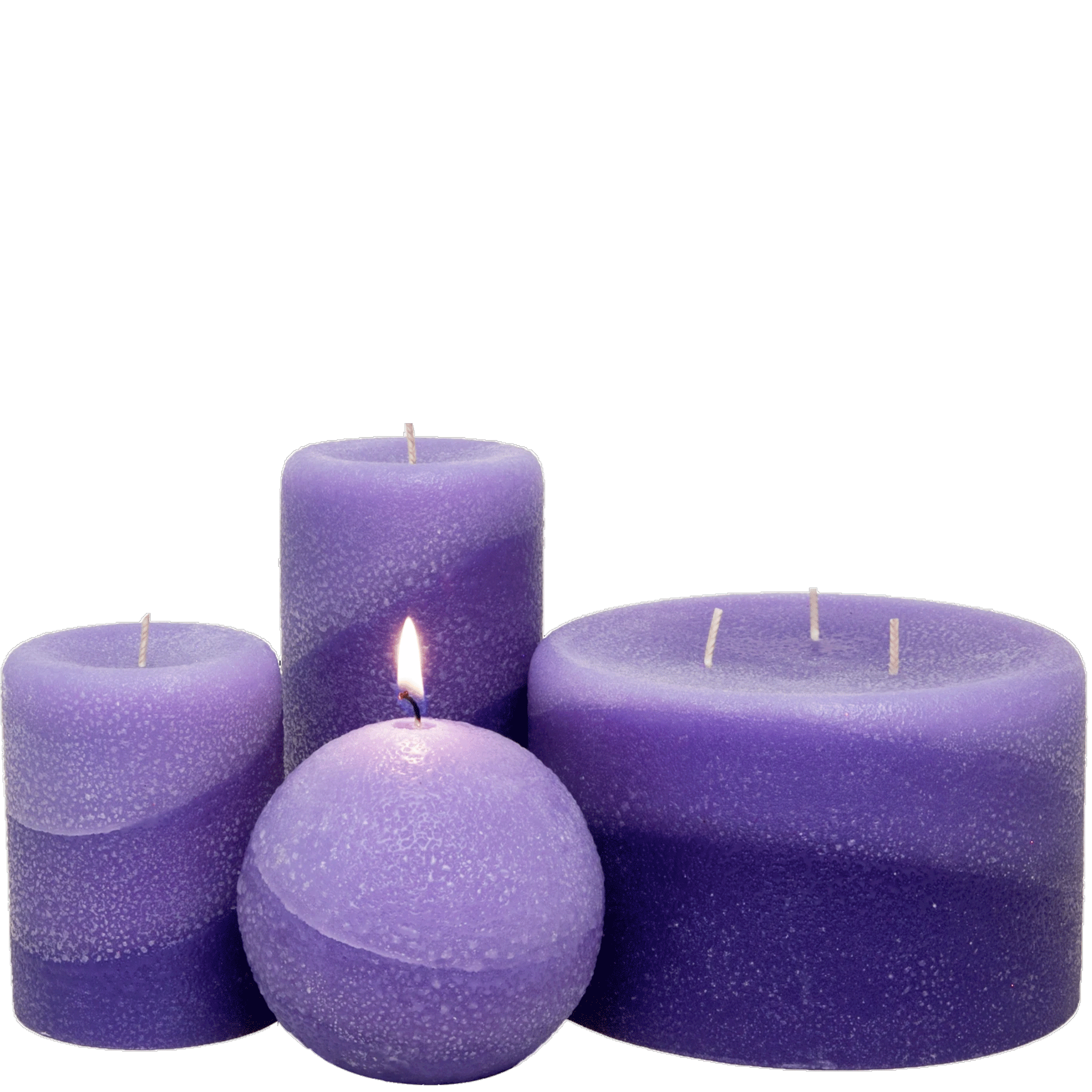 Scented Pillar Candles, Desert Rain Armadilla Wax Works Candle