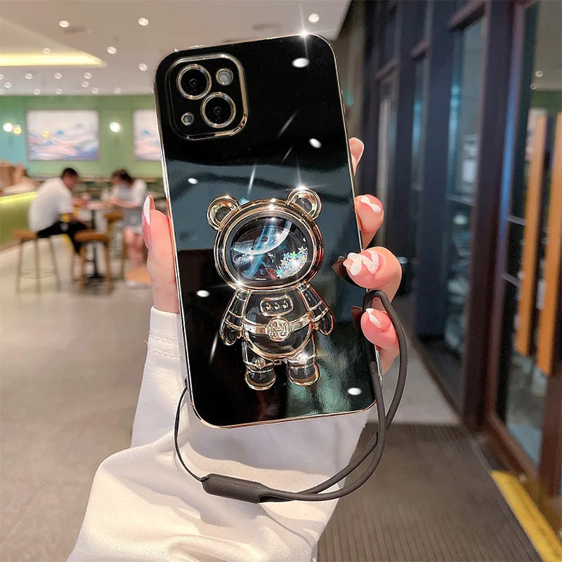 Outer Space 3D Astronaut IPhone Case