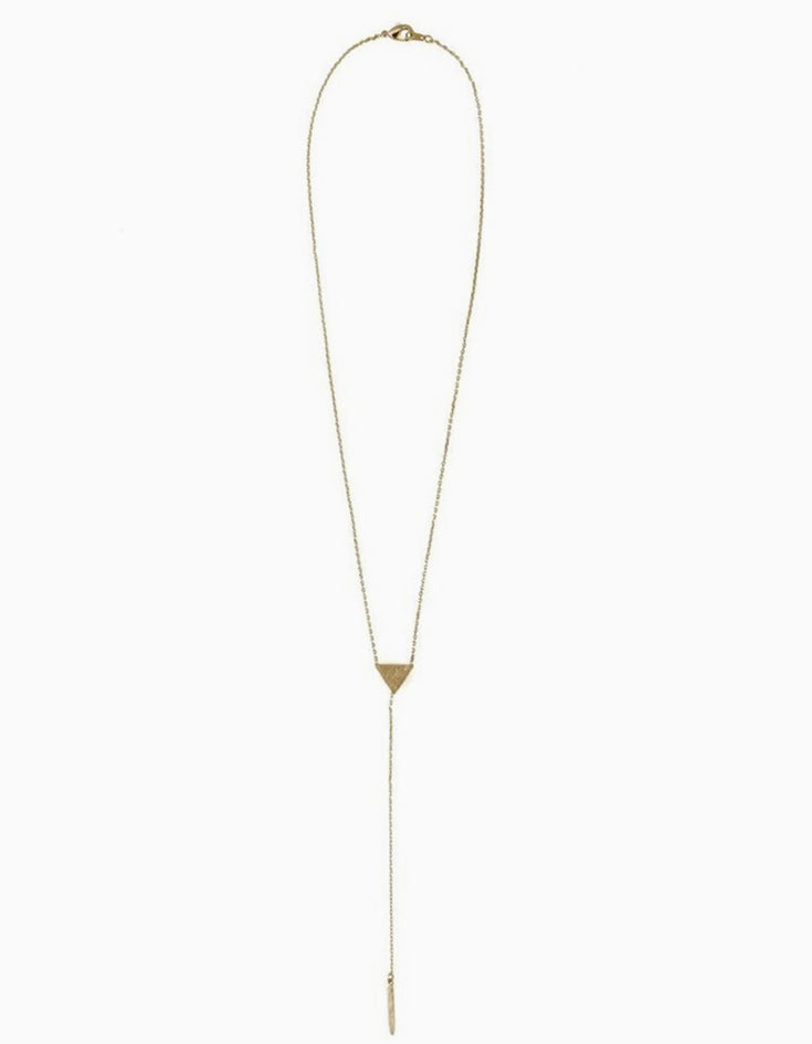 Tri-Bar Lariat Y Necklace