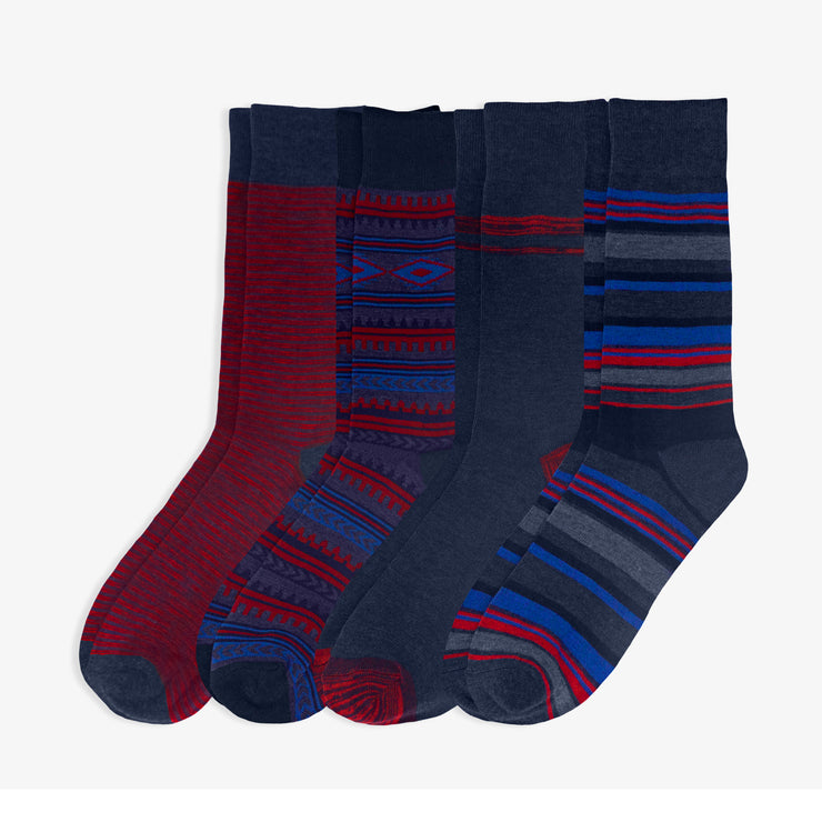 4pk Denim Blues Socks – Basic Outfitters
