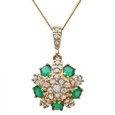 Emerald Necklace | Fashion Strada