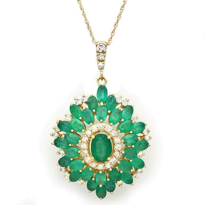 Emerald Necklace | Fashion Strada