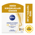 Kırışıklık Karşıtı + Yenileyici Yaş: 55+ 50 ml