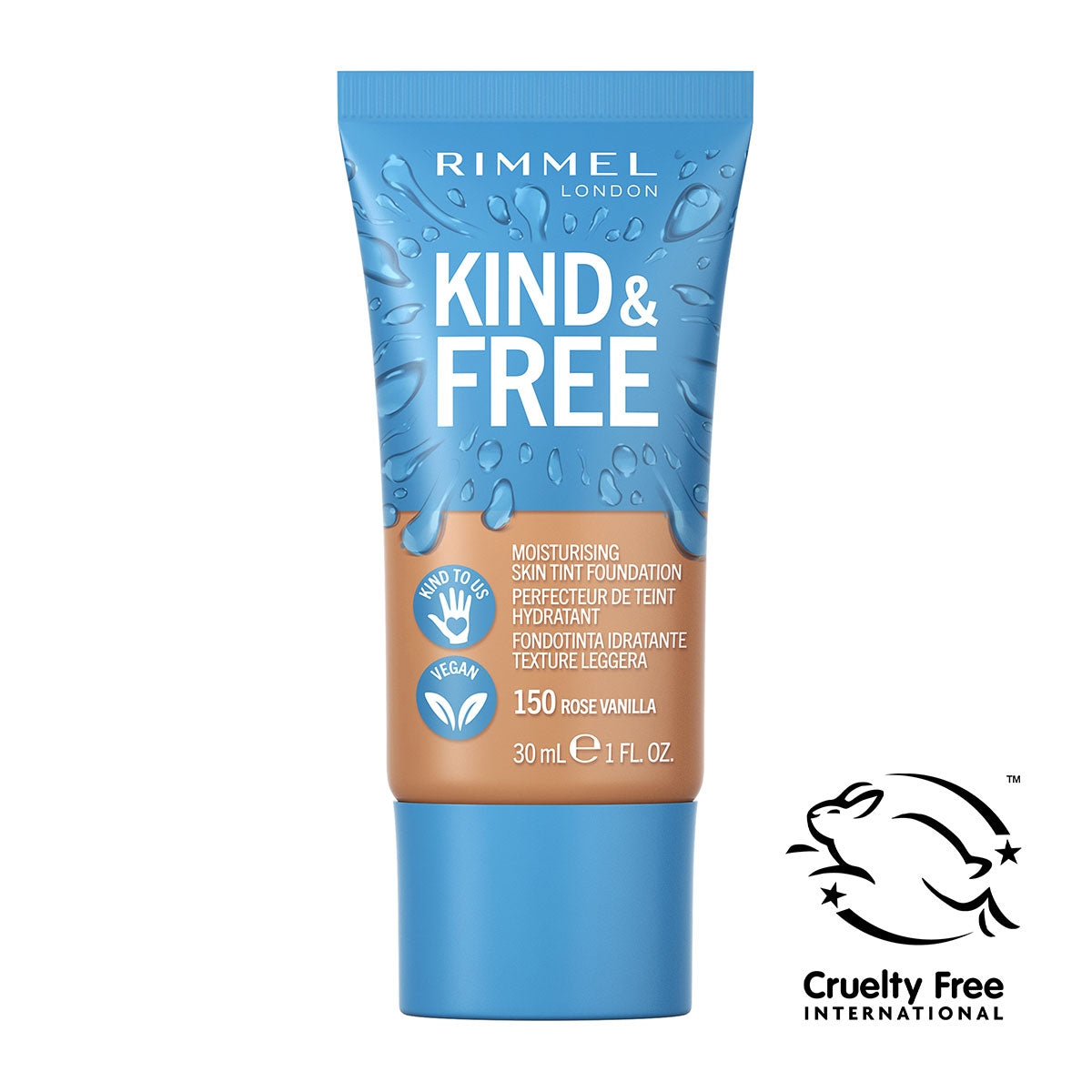 Fondoten Kind Free Rose 150 Rose Vanilla