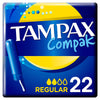 Picture of Tampax Tampon Compak Regular 22'Li