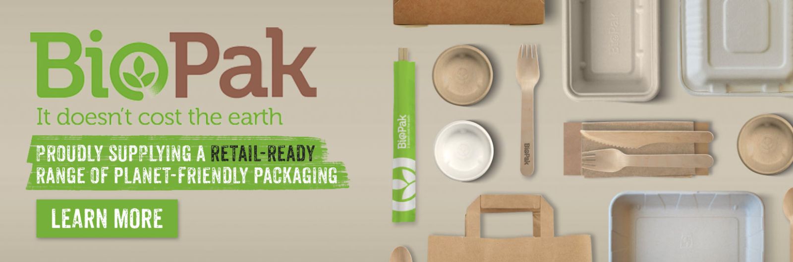 BioPak Retail Ready Range