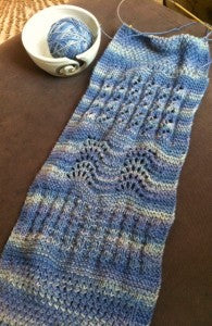 Downtown Abbey scarf variegated