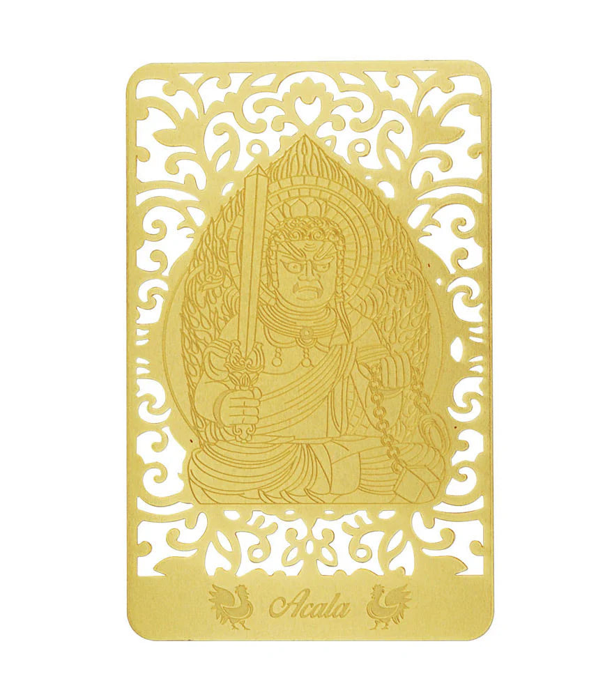 Acala Bodhisattva Gold Card For Rooster