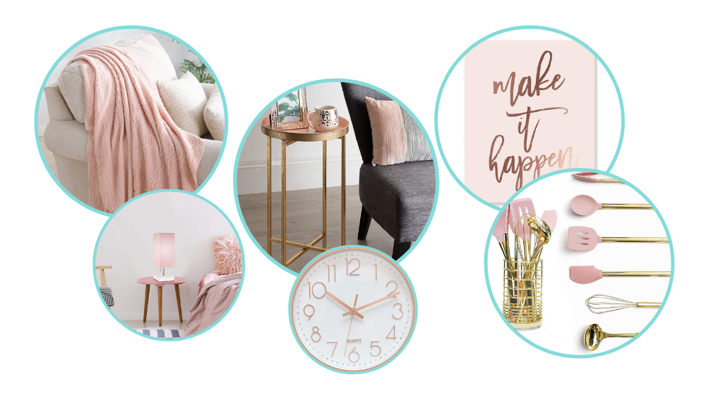 Blush Pink Home Decor