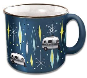 Camco Life Is Better at The Campsite Mug - Red Speckled