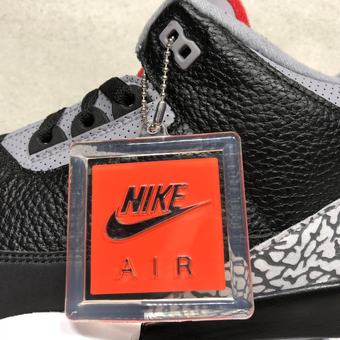 Jordan 3 OG Black Cement 2018 Hangtag