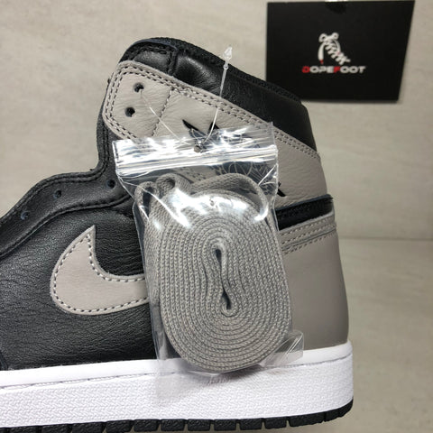 jordan 1 shadow grey laces