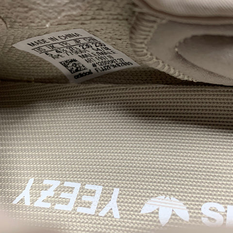 real yeezy tag inside