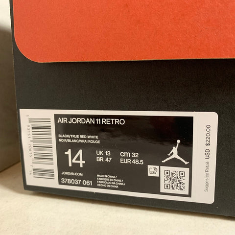 jordan 11 bred box for sale