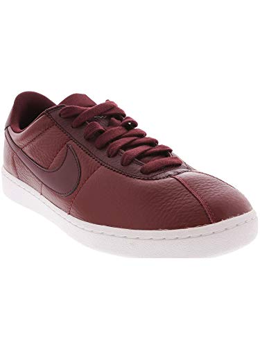 Nike Bruin Leather Team Red/White/Night Maroon Swoosh - 845056-601 - Men's Size 11.5