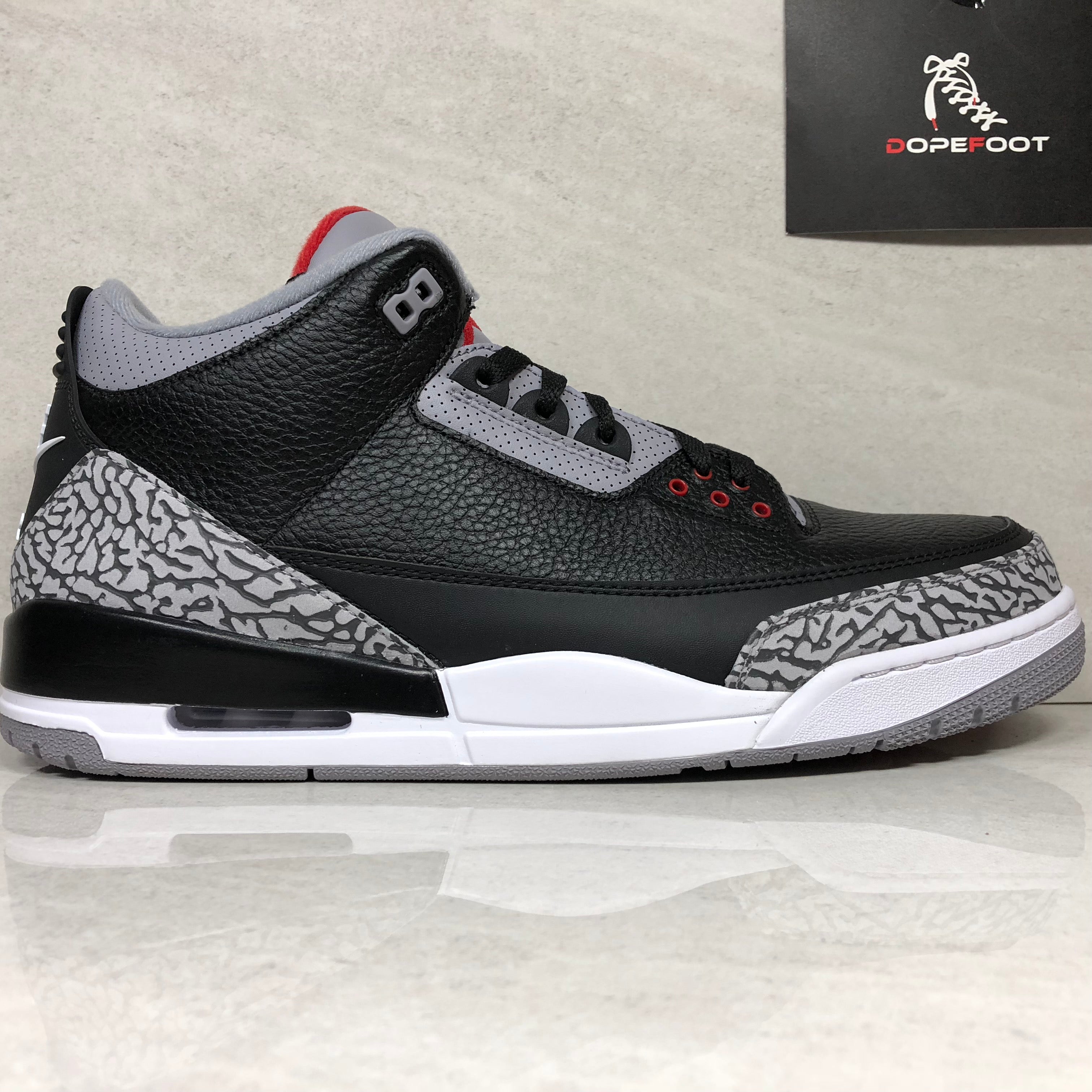 Nike Air Jordan 3 OG Retro Black Cement 