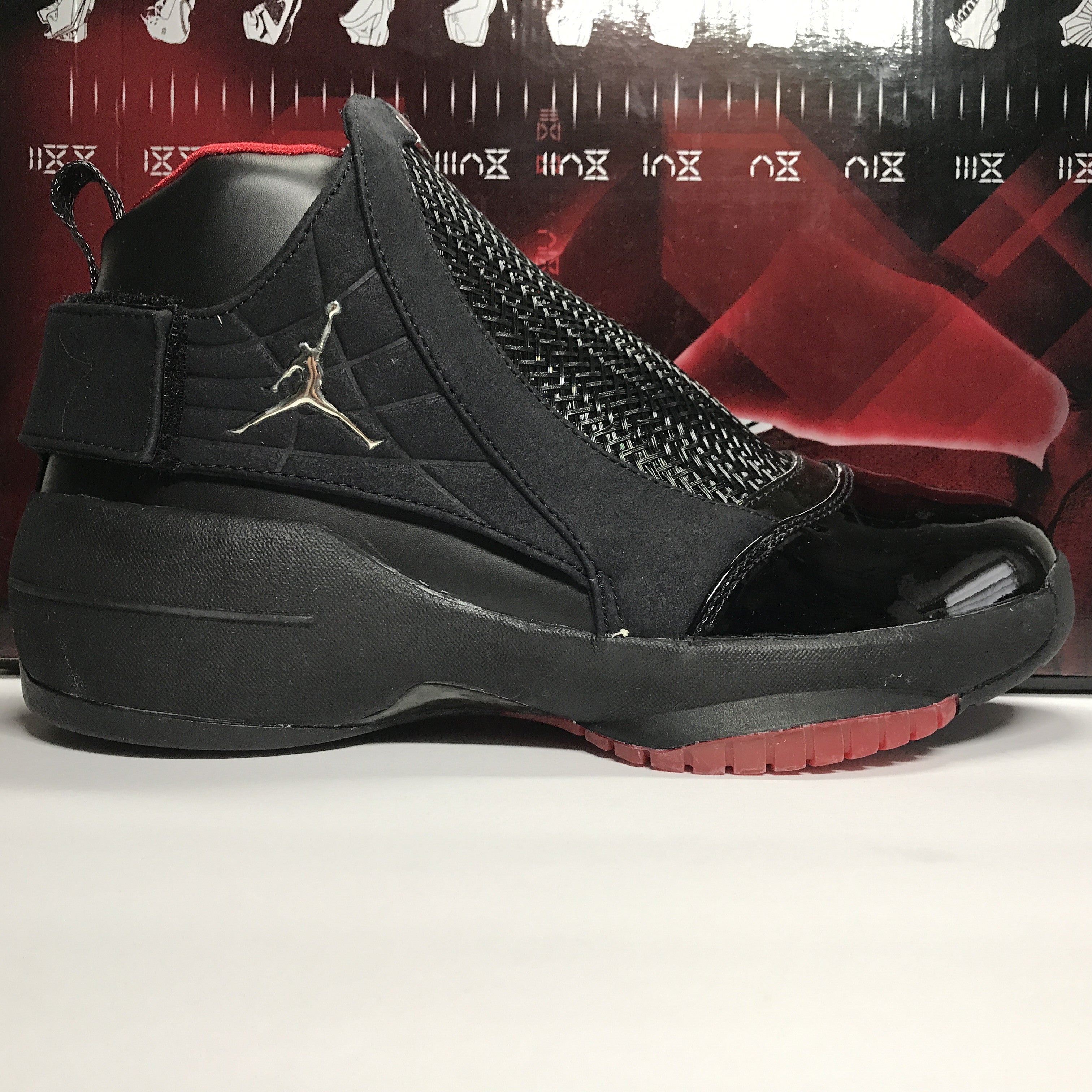 jordan 19 red and black