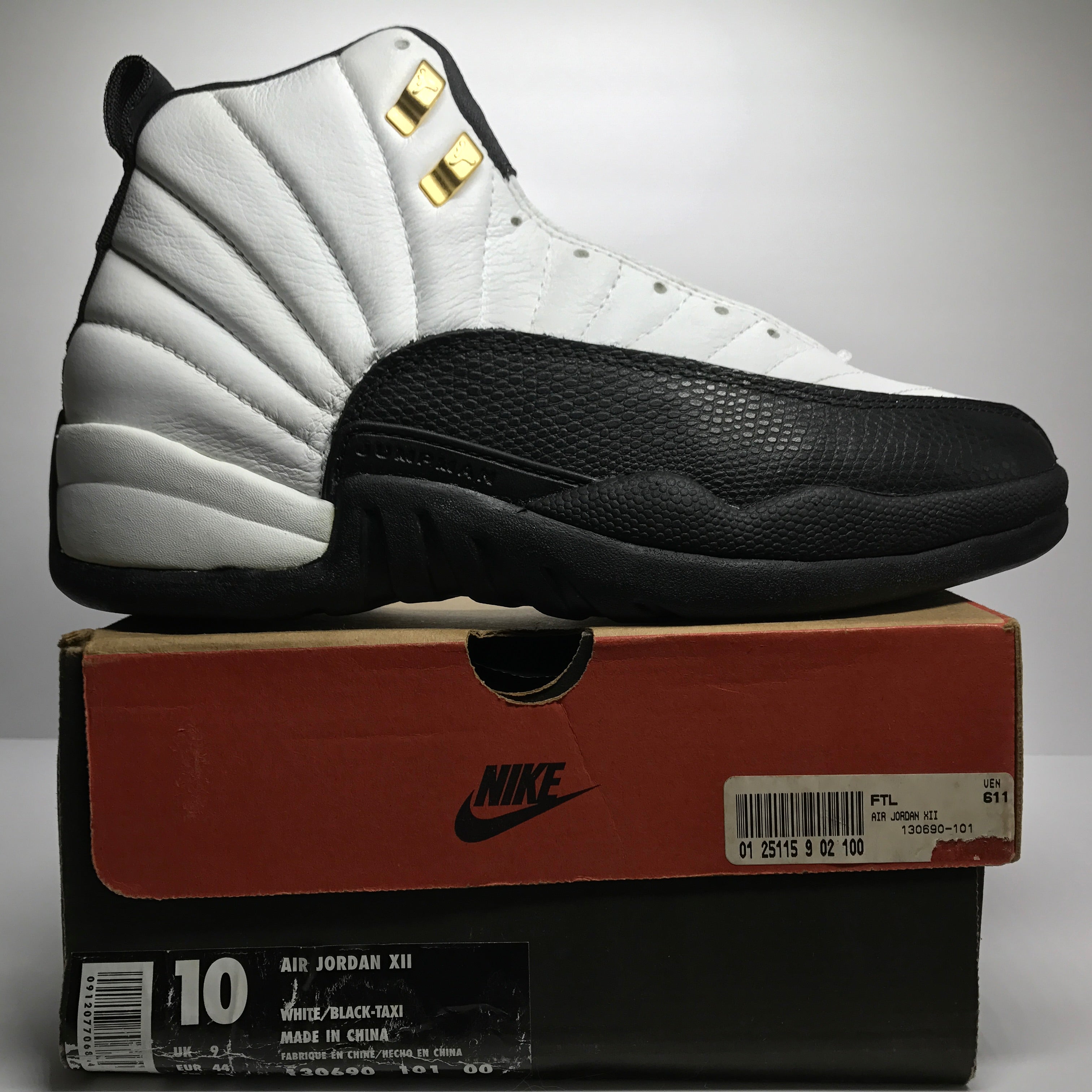 jordan 12 taxi 1996