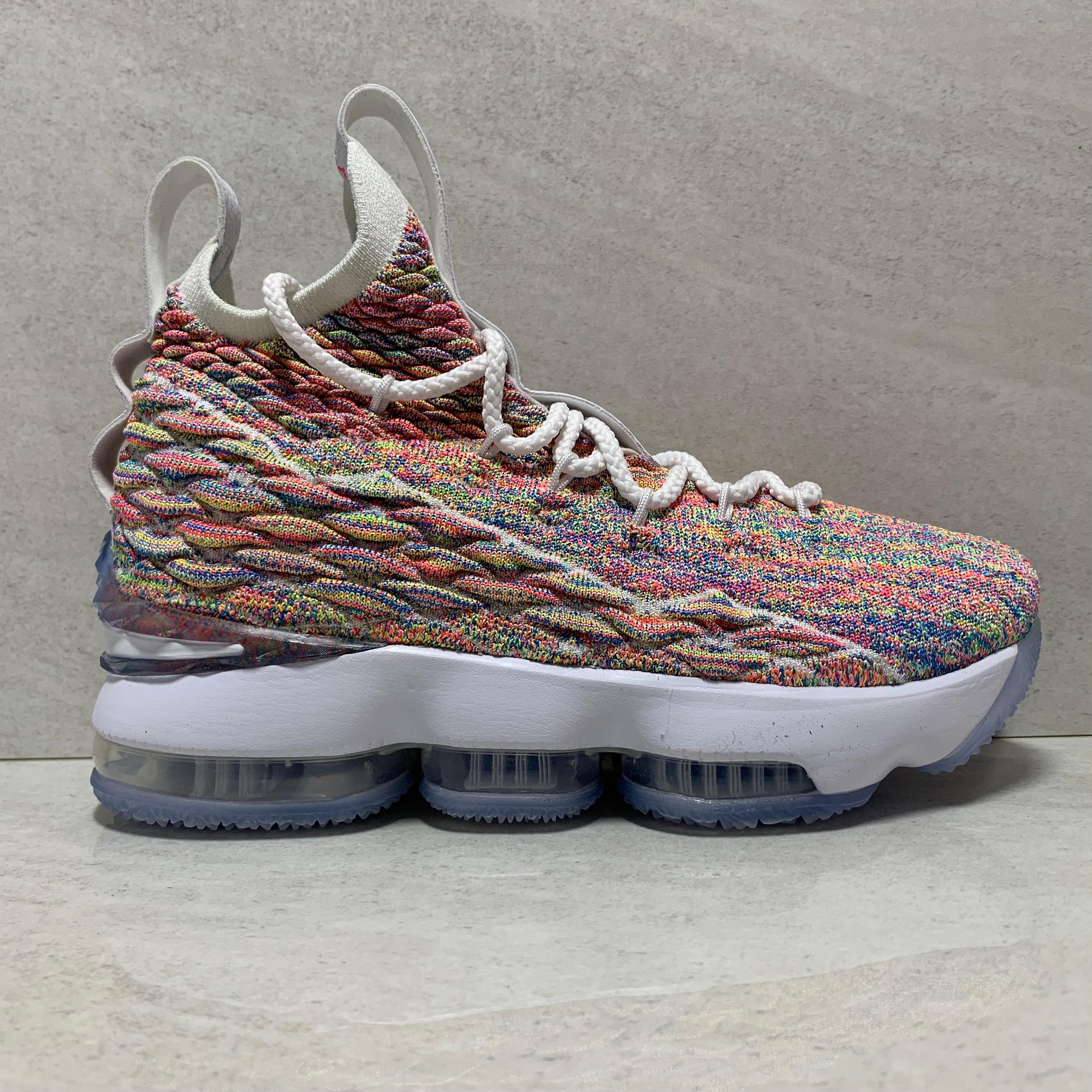 lebron 15 fruity pebbles gs