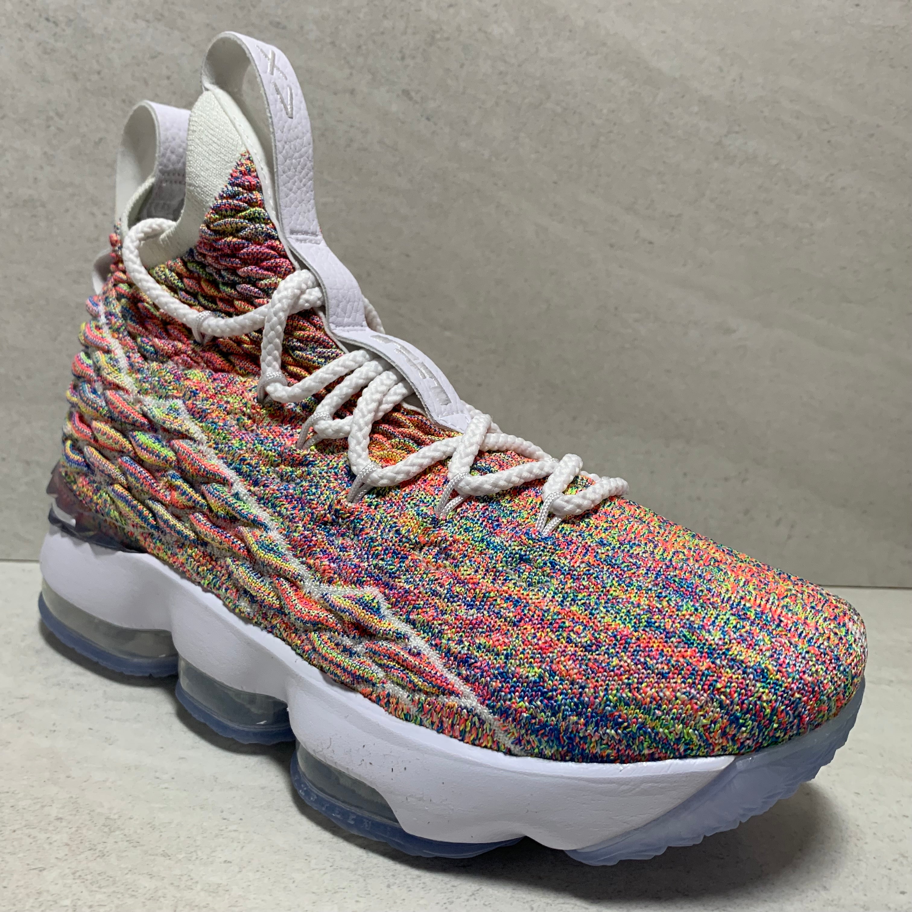 NIKE LEBRON 15 XV FRUITY PEBBLES GS 