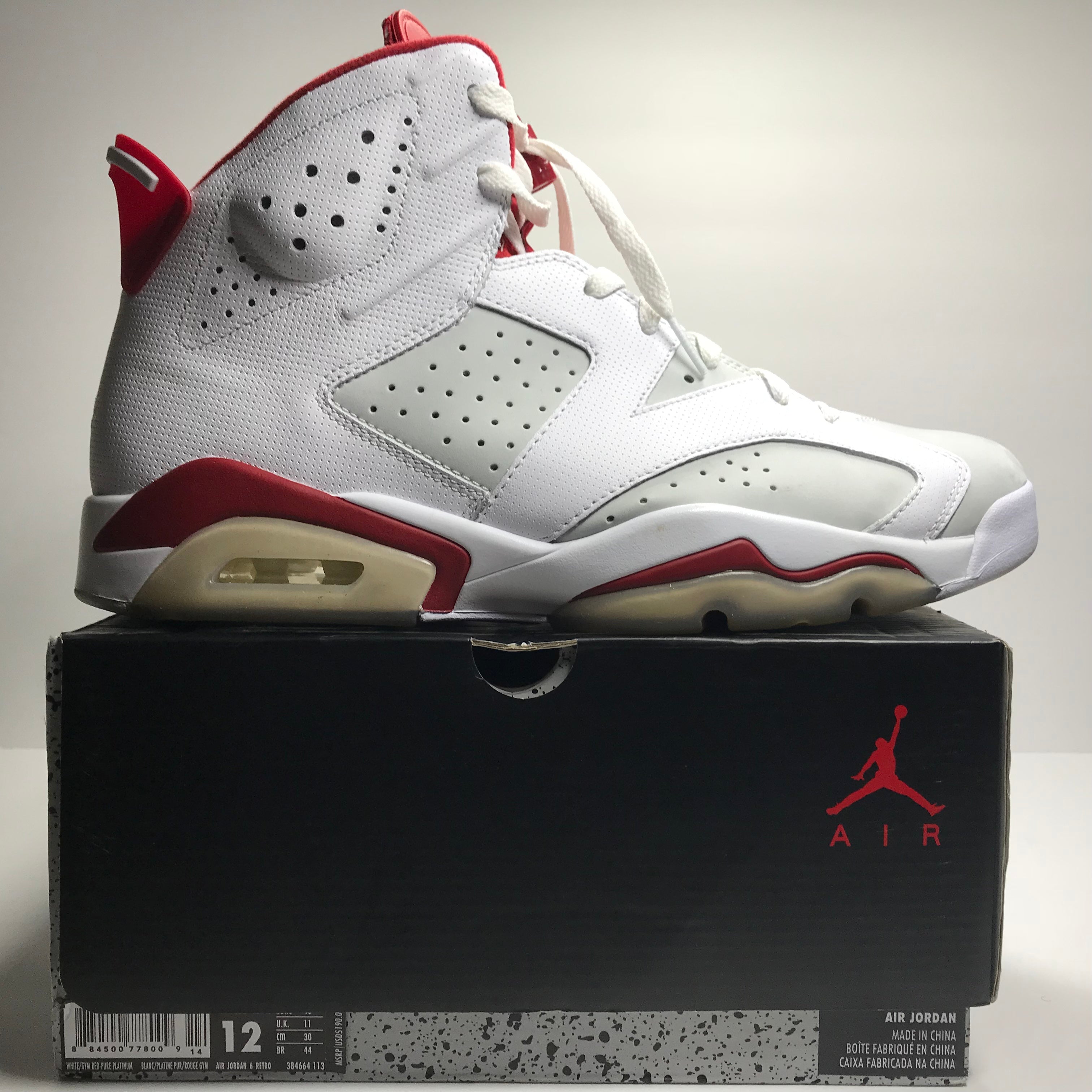 jordan 6 hare size 14