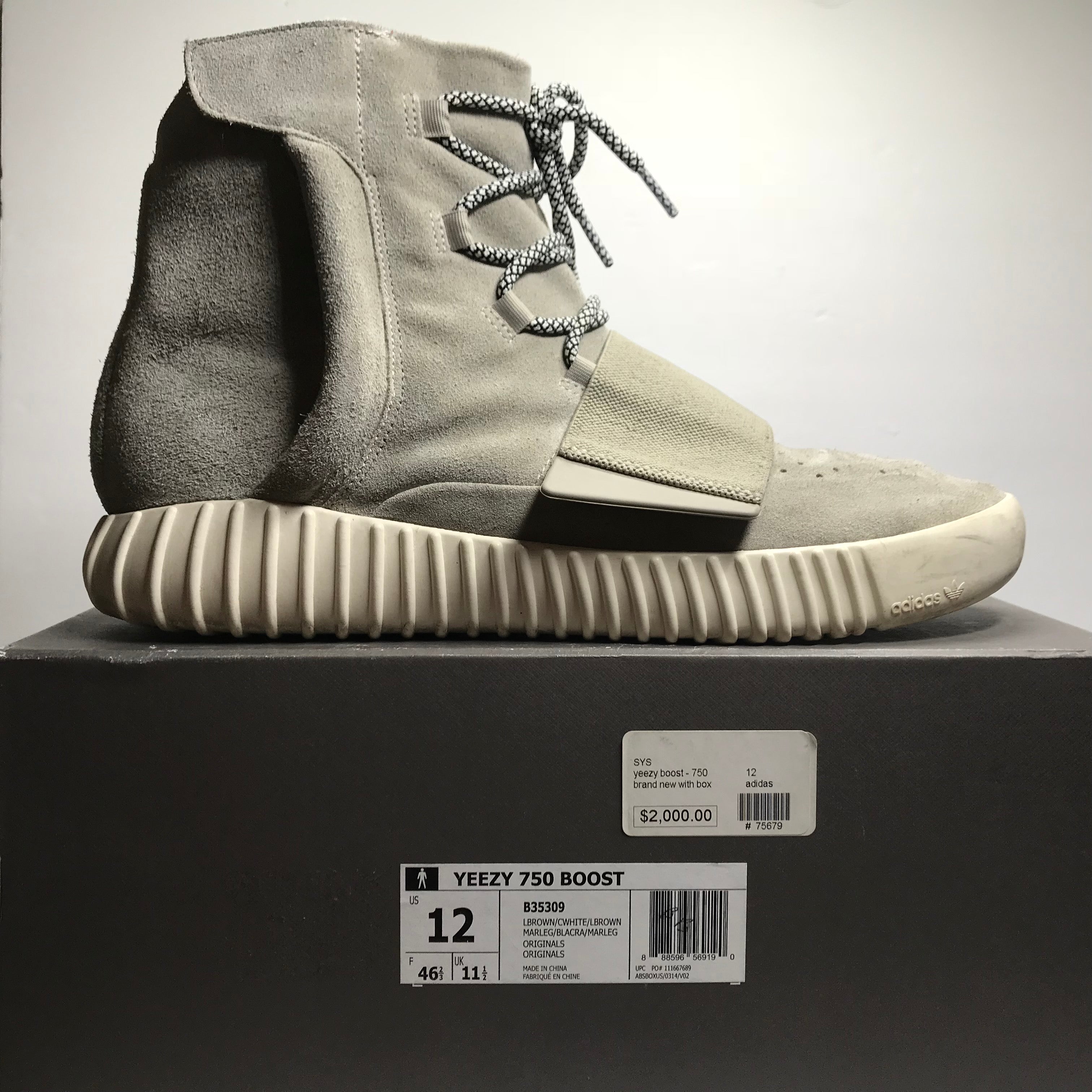 yeezy 750 og sizing