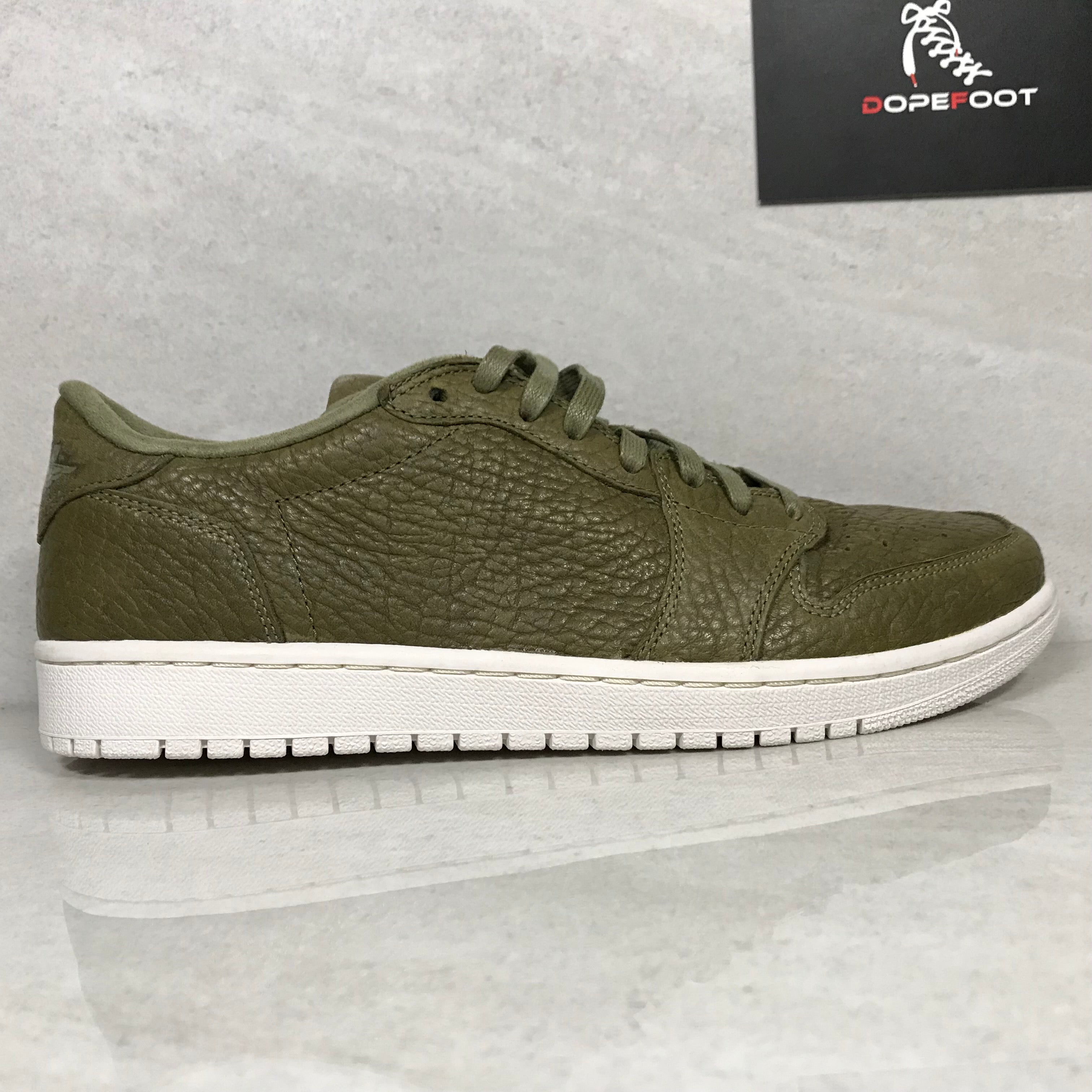 air jordan 1 low olive green