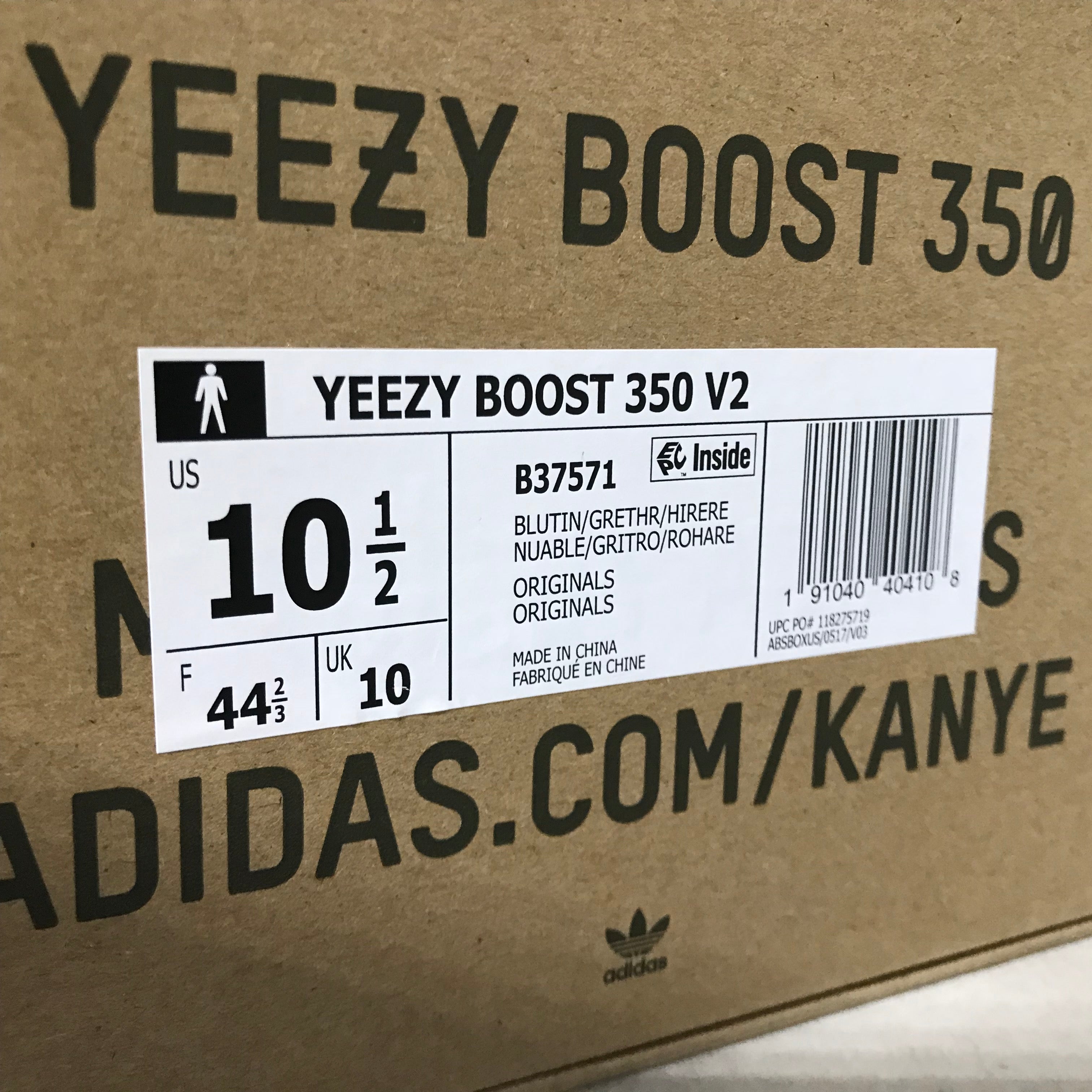 yeezy blue tint stock numbers