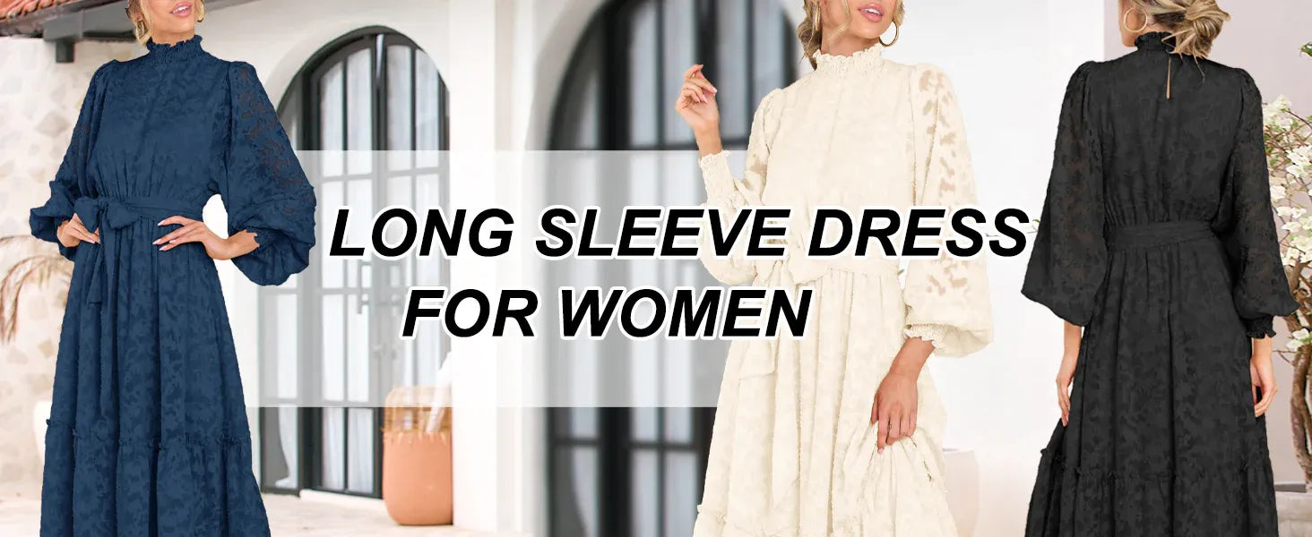 long sleeve dress for women
