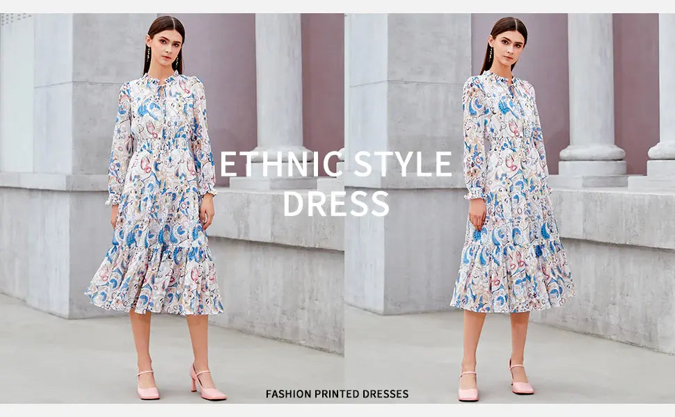 Boho Chic Apricot Floral Maxi Dress Touch Data          Product Description                                                  ...