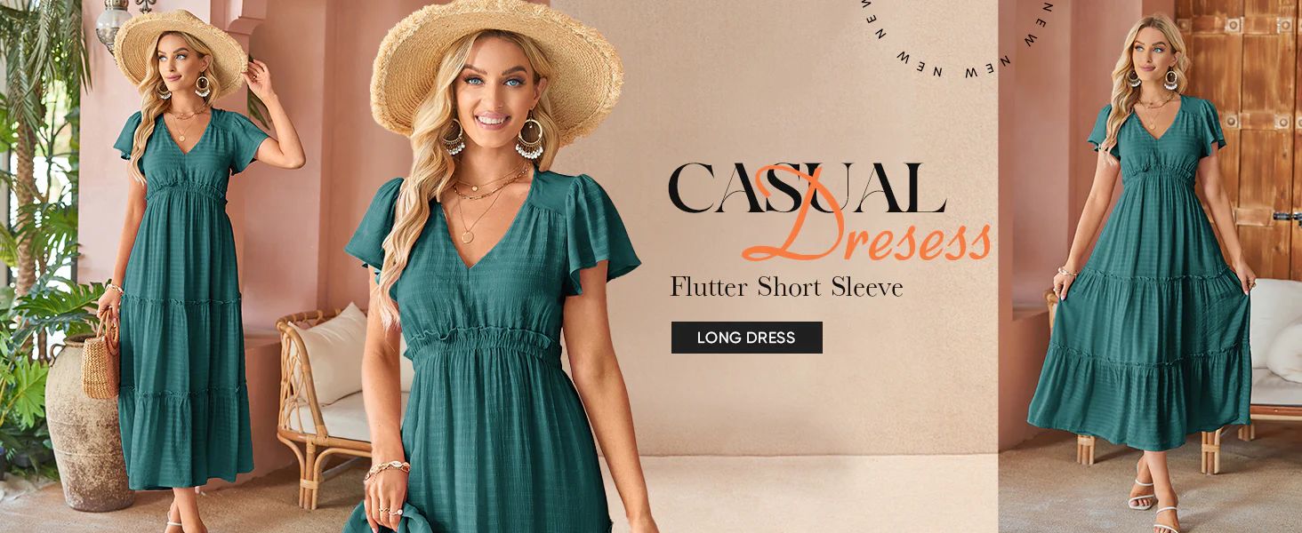 summer casual dresses for women 2024