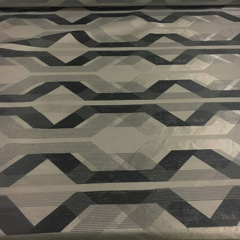 Richloom Lathyrus Graphite Geometric Grey Upholstery Fabric – Toto Fabrics