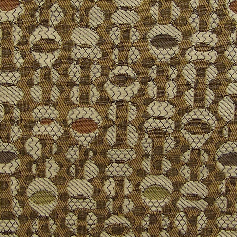 REDBURY - JACQUARD WOVEN GEOMETRIC PATTERN UPHOLSTERY FABRIC BY THE YARD