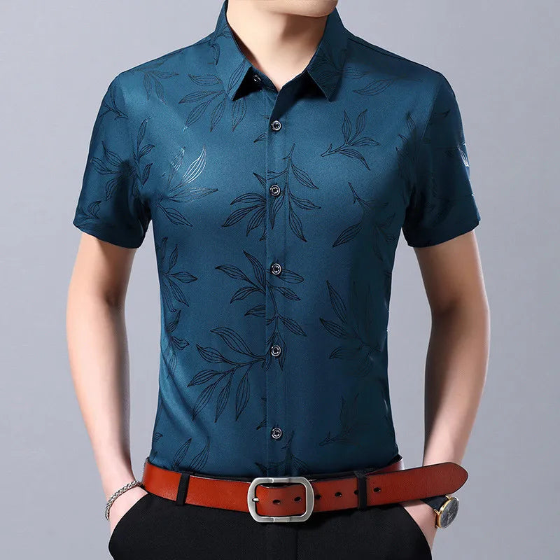 Men’s Office Style: Casual Summer Shirt