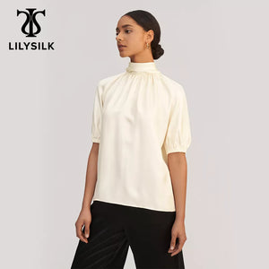 Silk Twill Blouse - Virtuosity Wear