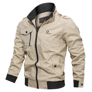 Men Fashion Slim jackets 2024 Spring Autumn New Outdoor Jacket Windbreaker Jacket Coat Men Clothing Casual Jacket Men plus size - Virtuosity Wear