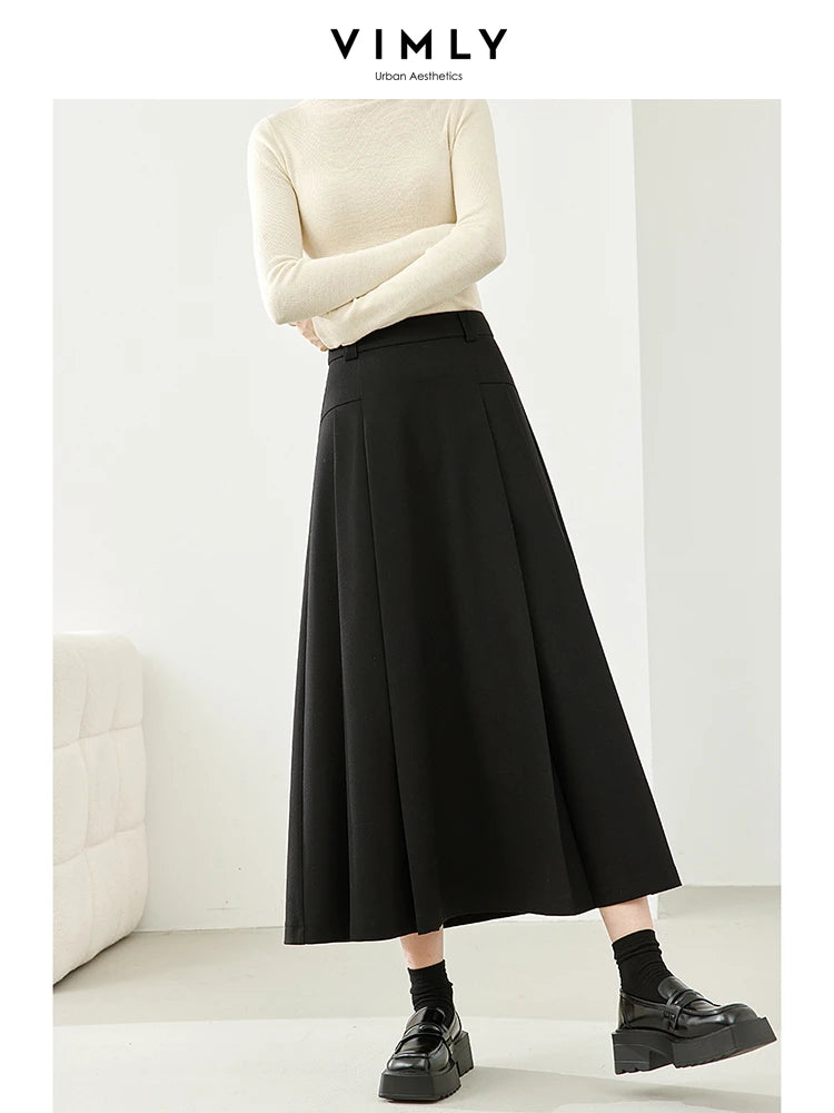 A-line Pleated Skirts