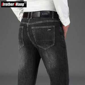 Loose Straight Jeans Casual Denim Trousers - Virtuosity Wear