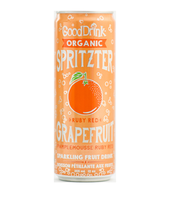 GoodDrink - Organic Spritzer - Ruby Red Grapefruit (12x355ml)