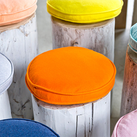 Penny Round cushions at The Corner Booth