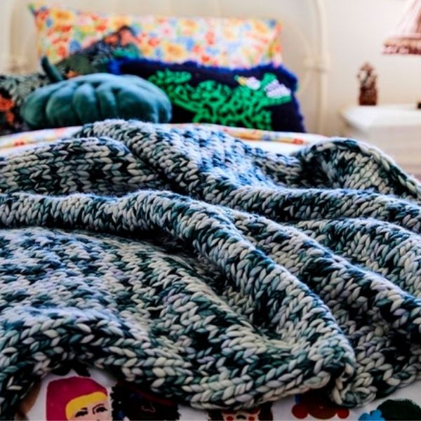 Kip and Co Chunky Knit Blanket