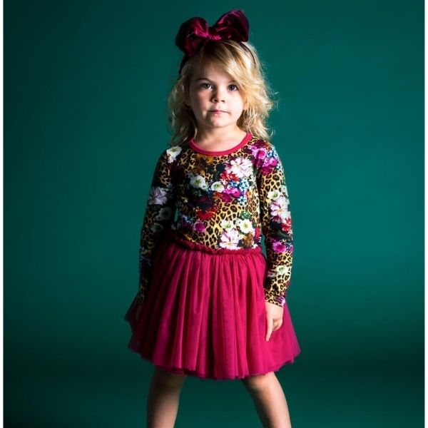 Rock Your Kid Leopard Tutu Dress