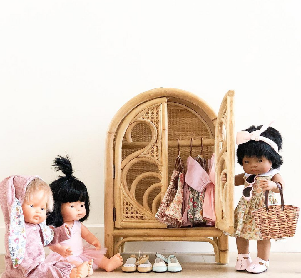 Rattan Dolls Furniture at The Corner Booth 