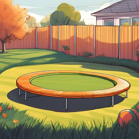 can you put trampoline on artificial grass image