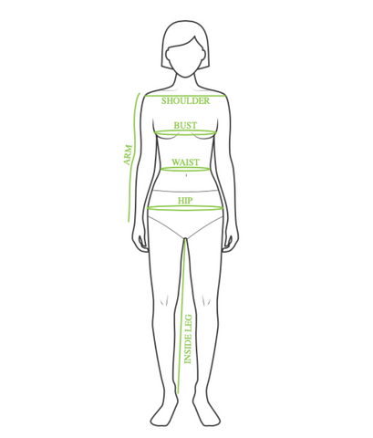 Female Body Size Chart