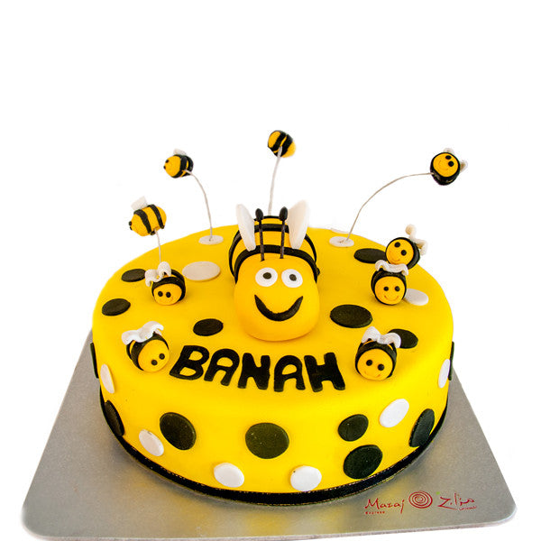 Bee hive cake - Decorated Cake by Cake Waco - CakesDecor