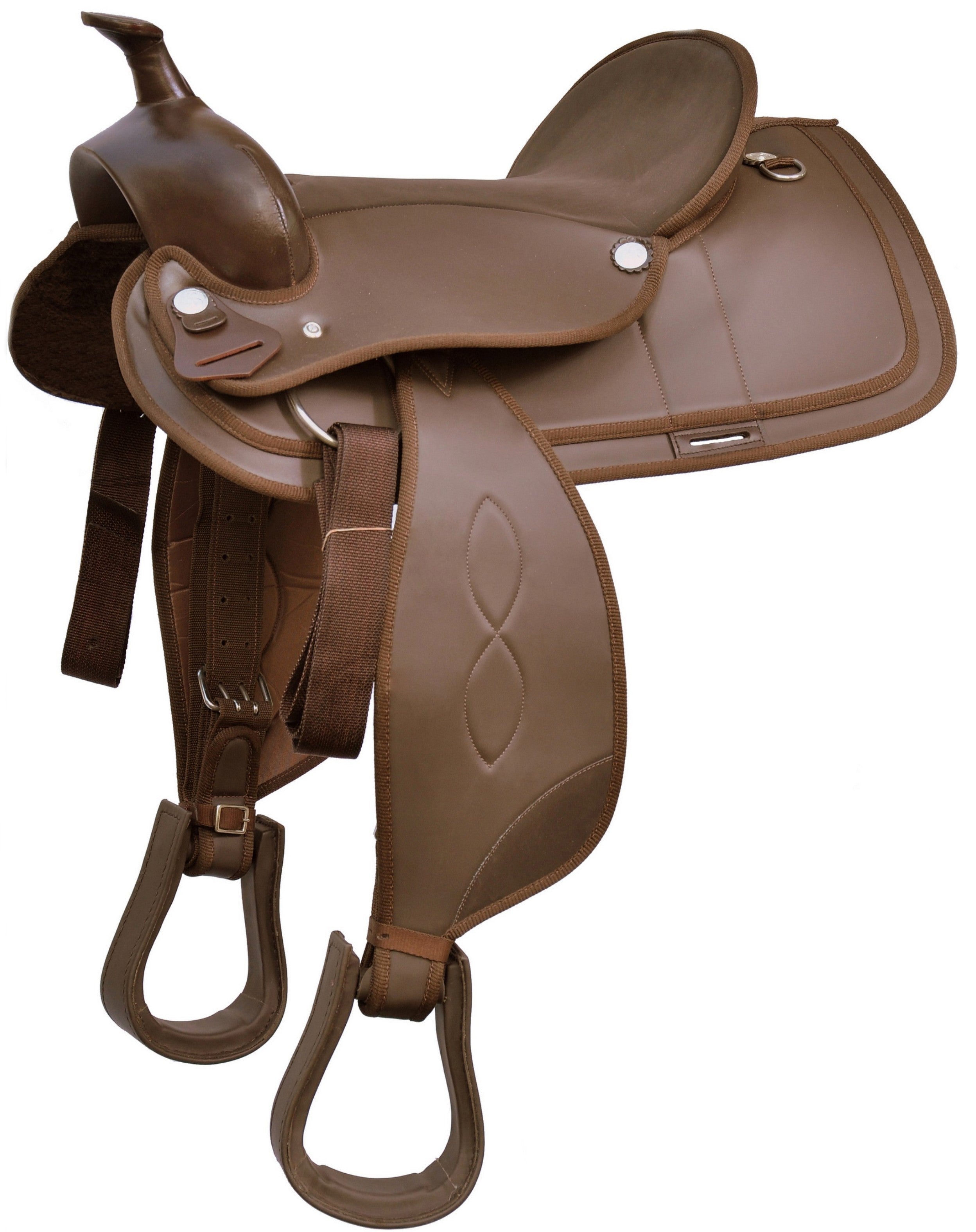 Western synthetic saddle SIE EQUESTRIAN